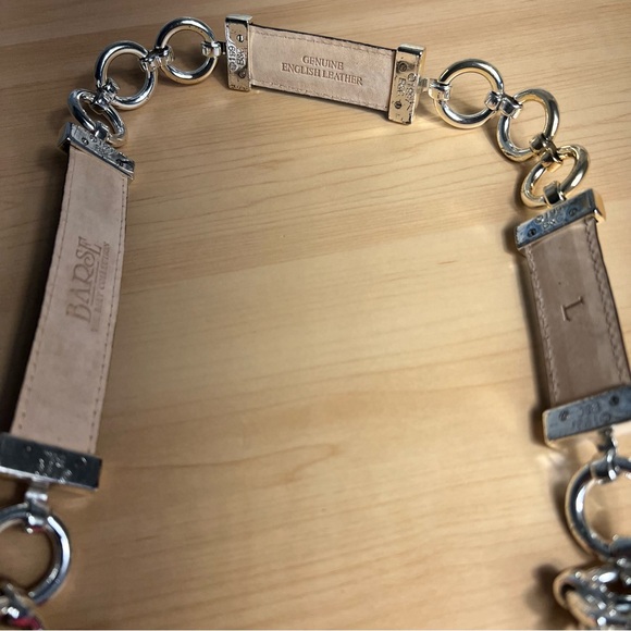 VintageGenuine English leather women’s belt size large BARSE the belt collection - Picture 4 of 7